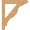 Ekena Millwork Funston Craftsman Smooth Bracket w/ Offset Brace, Western Red Cedar, 7 1/2"W x 42"D x 48"H BKT0806X42X48FST04SWR - alternate 3